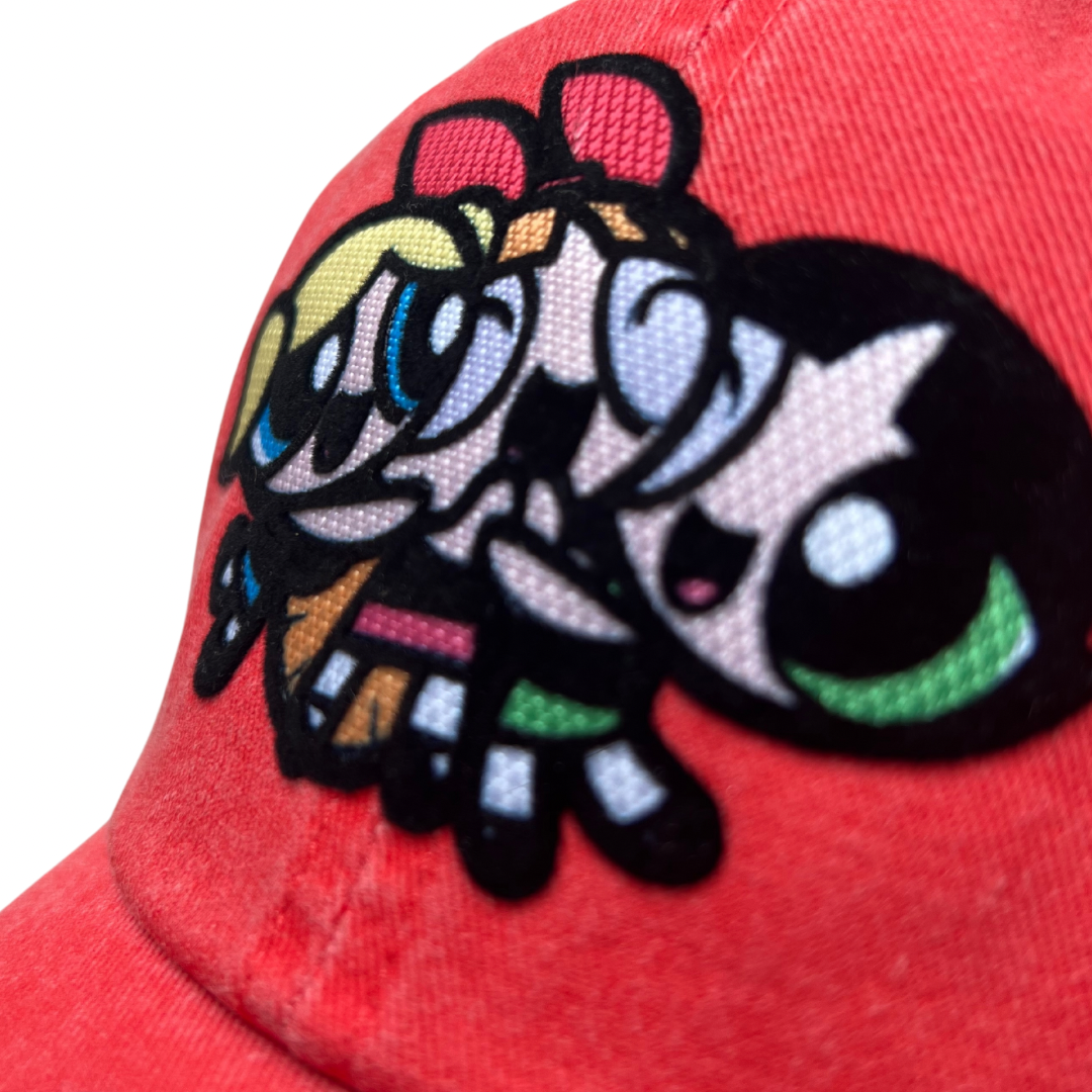Gorra Cartoon Network The Powerpuff Girls “Superpower” Coral Vintage