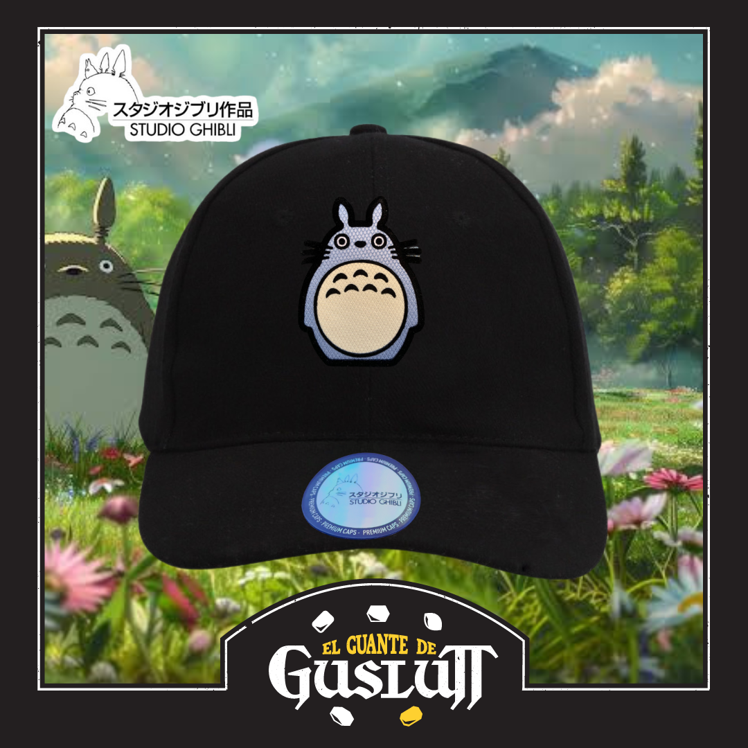 Gorra Studio Ghibli “My Neighbor Totoro” Negra