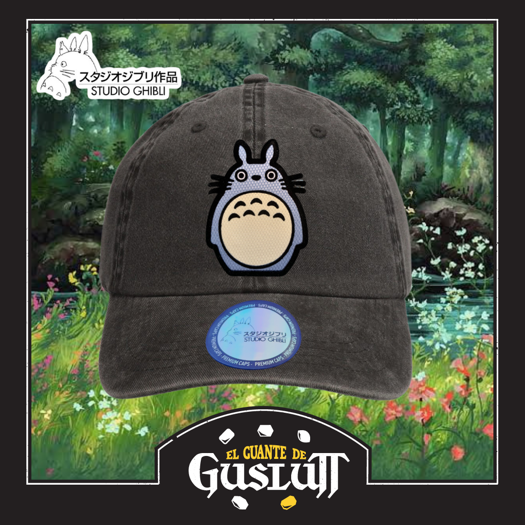 Gorra Studio Ghibli “My Neighbor Totoro” Gris Vintage