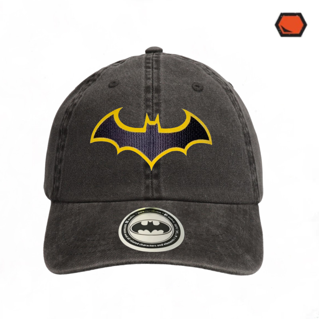 Gorra DC Comics Batman (Dark Knight) Gris Tipo Deslavada
