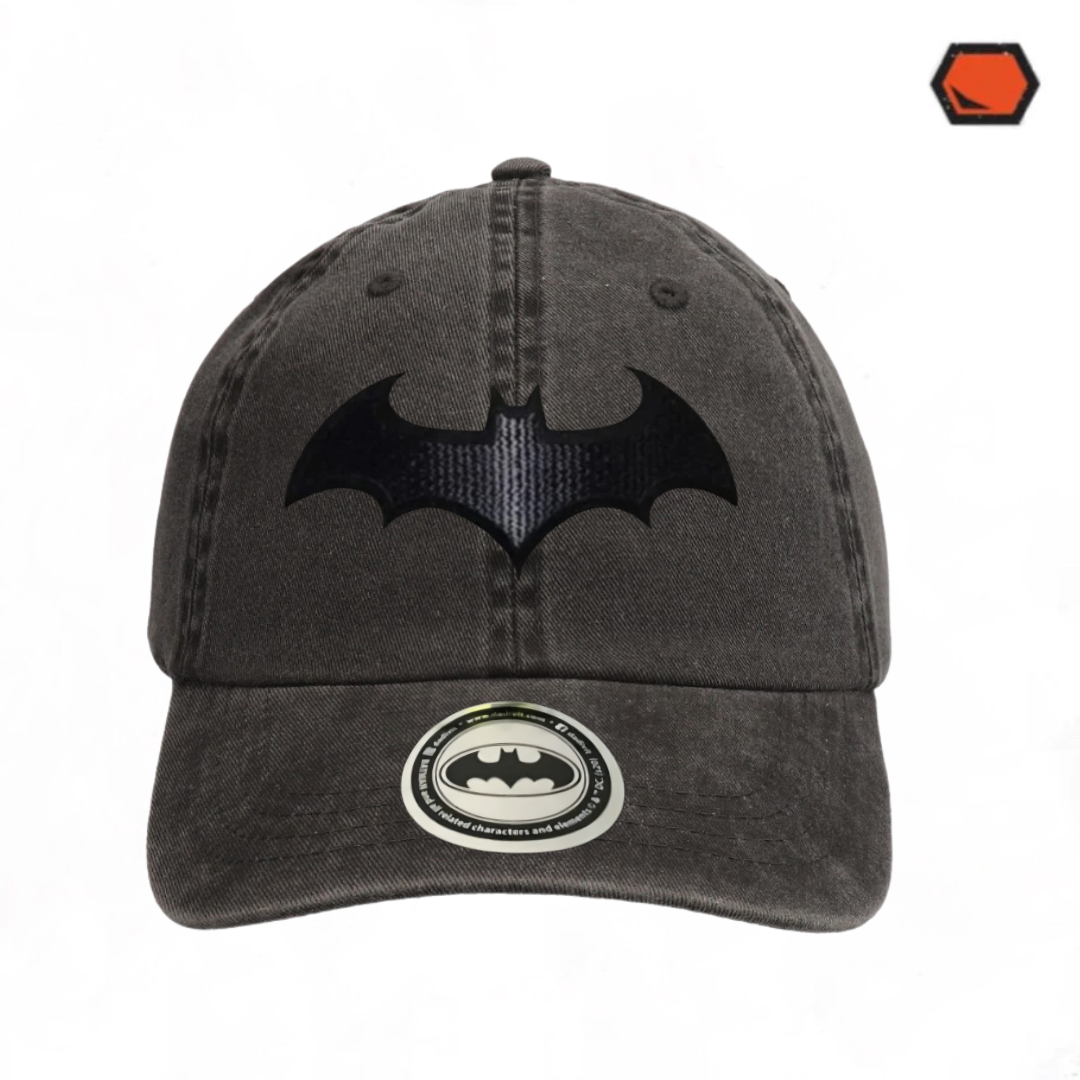 Gorra DC Comics Batman (Dark Knight) Gris Tipo Deslavada
