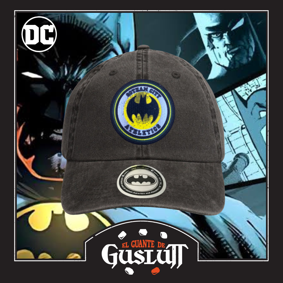 Gorra DC Comics Batman “Gotham City Team” Gris Vintage