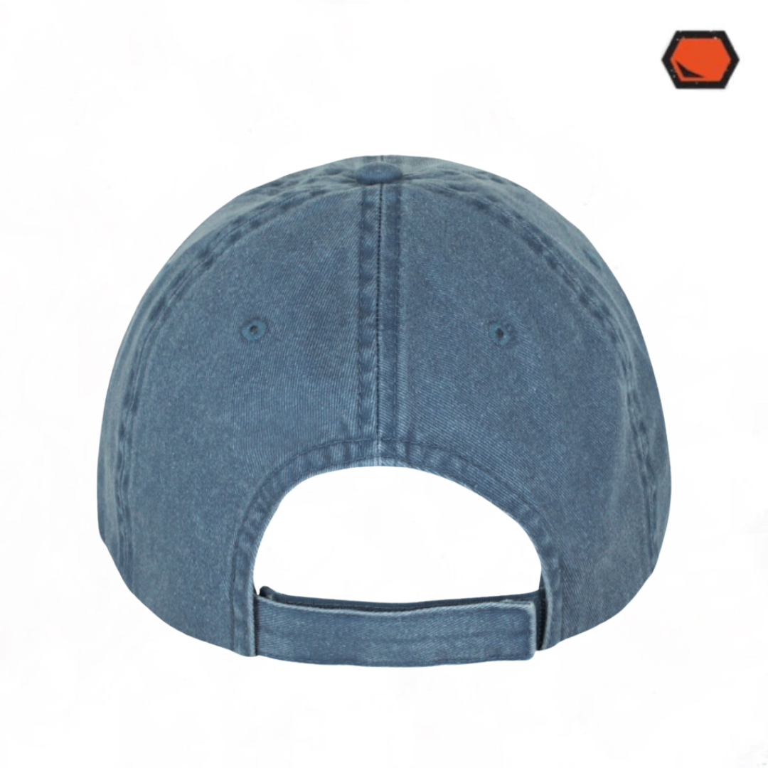 Gorra DC Comics Batman (The Bat) Azul Tipo Deslavada