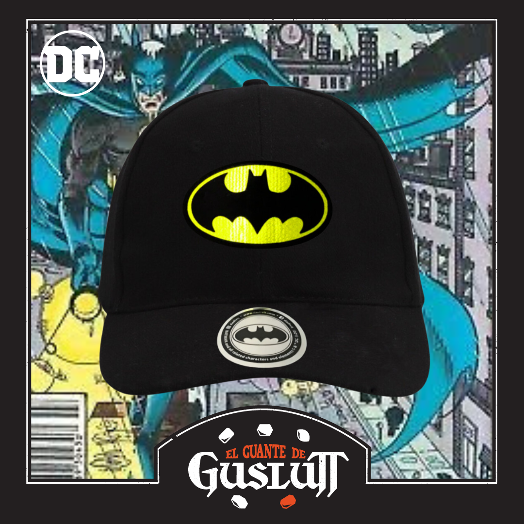 Gorra DC Comics Batman Logo Clásico Negra