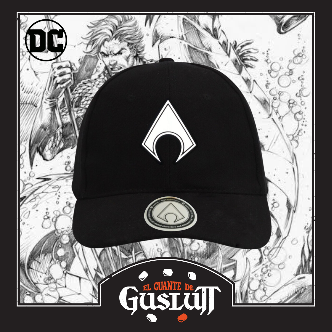 Gorra DC Comics Aquaman Reflective Logo Premium Flex Fit