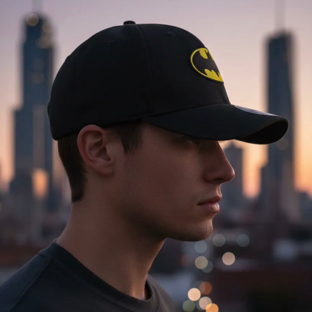 Gorra DC Comics Batman Logo Clásico Negra
