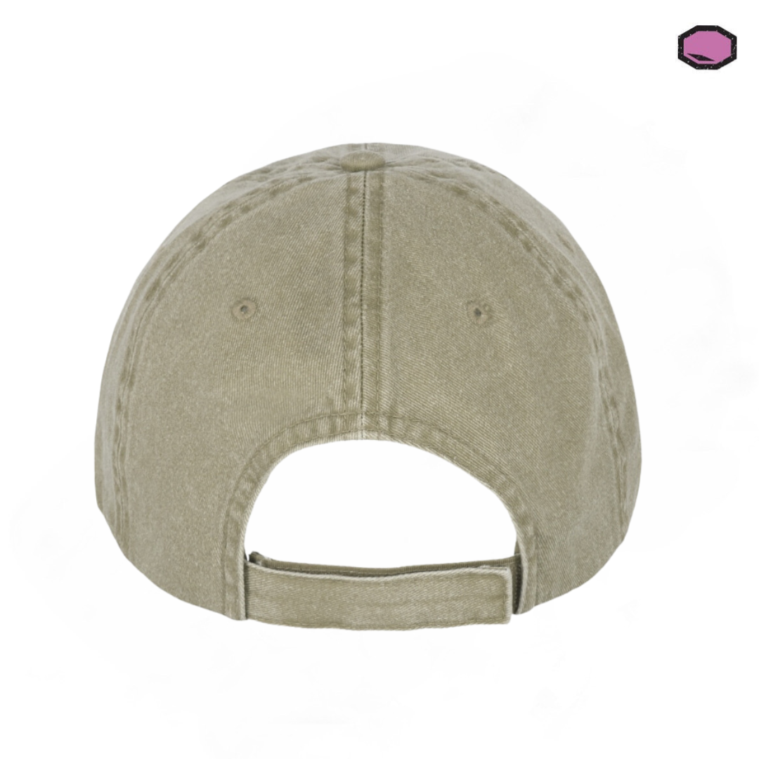 Gorra Friday the 13th Camp Crystal Lake est. 1935 Beige Tipo Deslavada