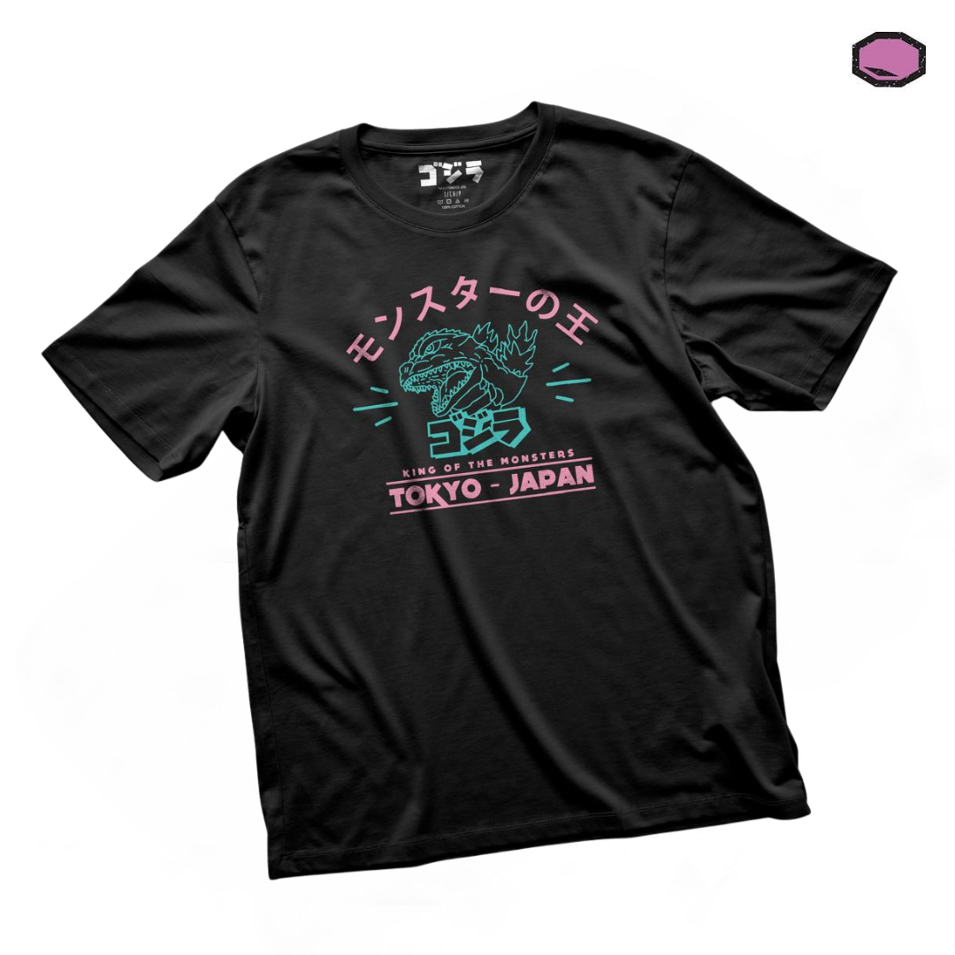 Playera Godzilla Millennium Negra