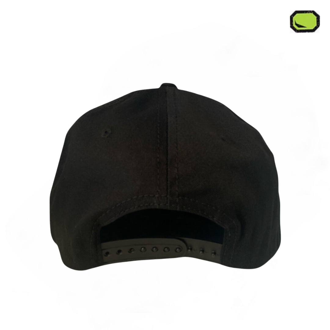 Gorra Jurassic Park Logo Clásico Rojo Snapback Negra