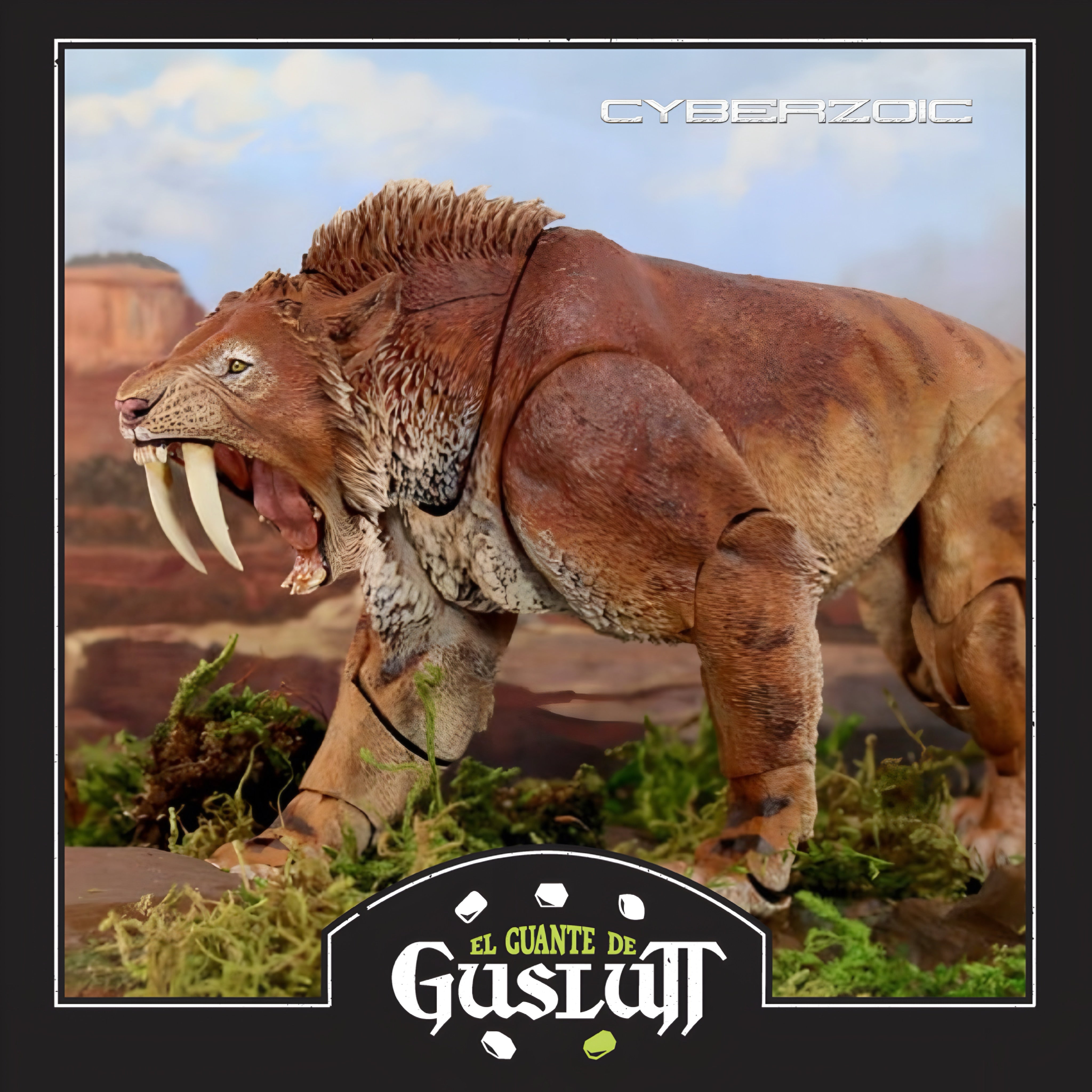 Figura Cyberzoic Smilodon Populator Escala 1/12