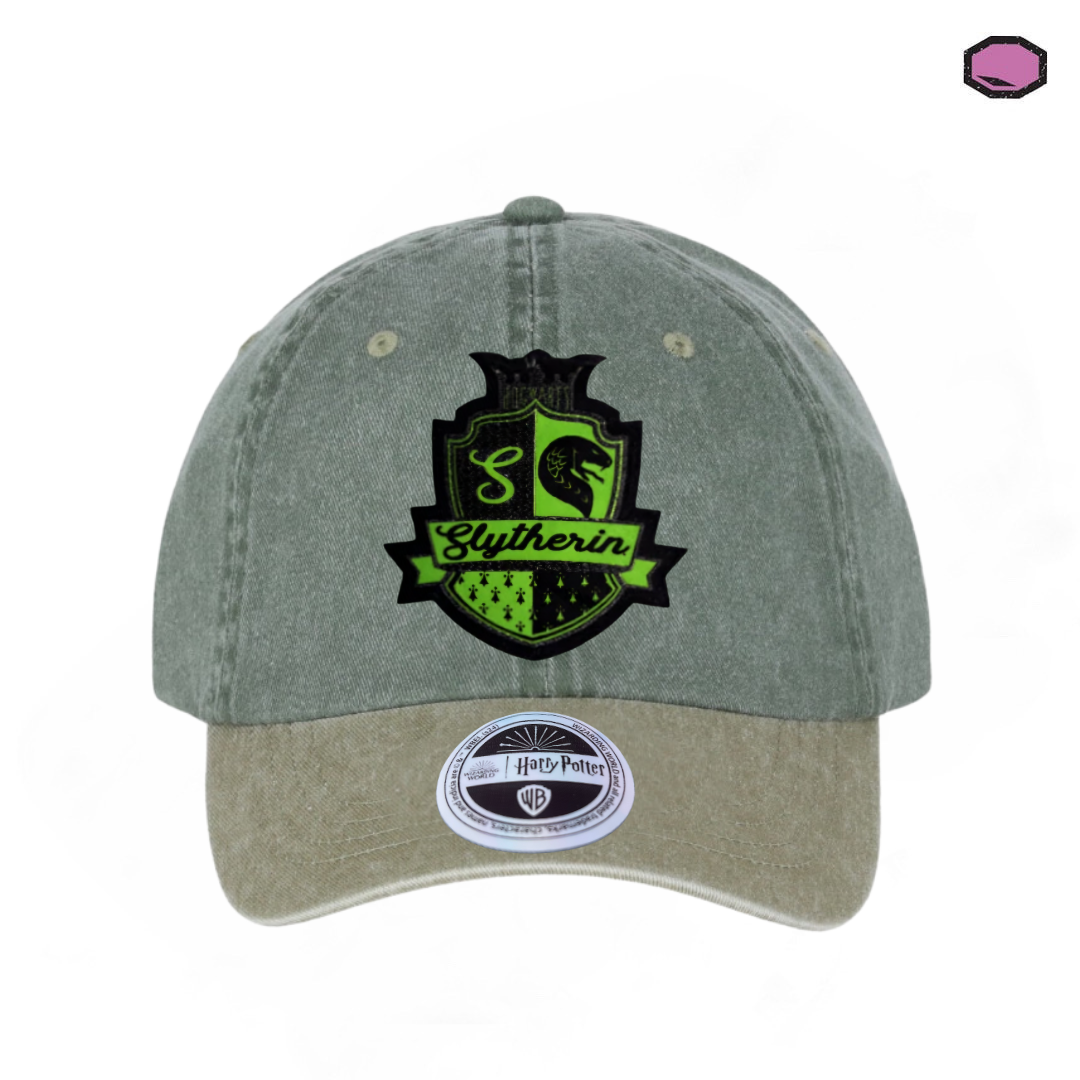 Gorra Harry Potter Casa Slytherin Verde Vintage