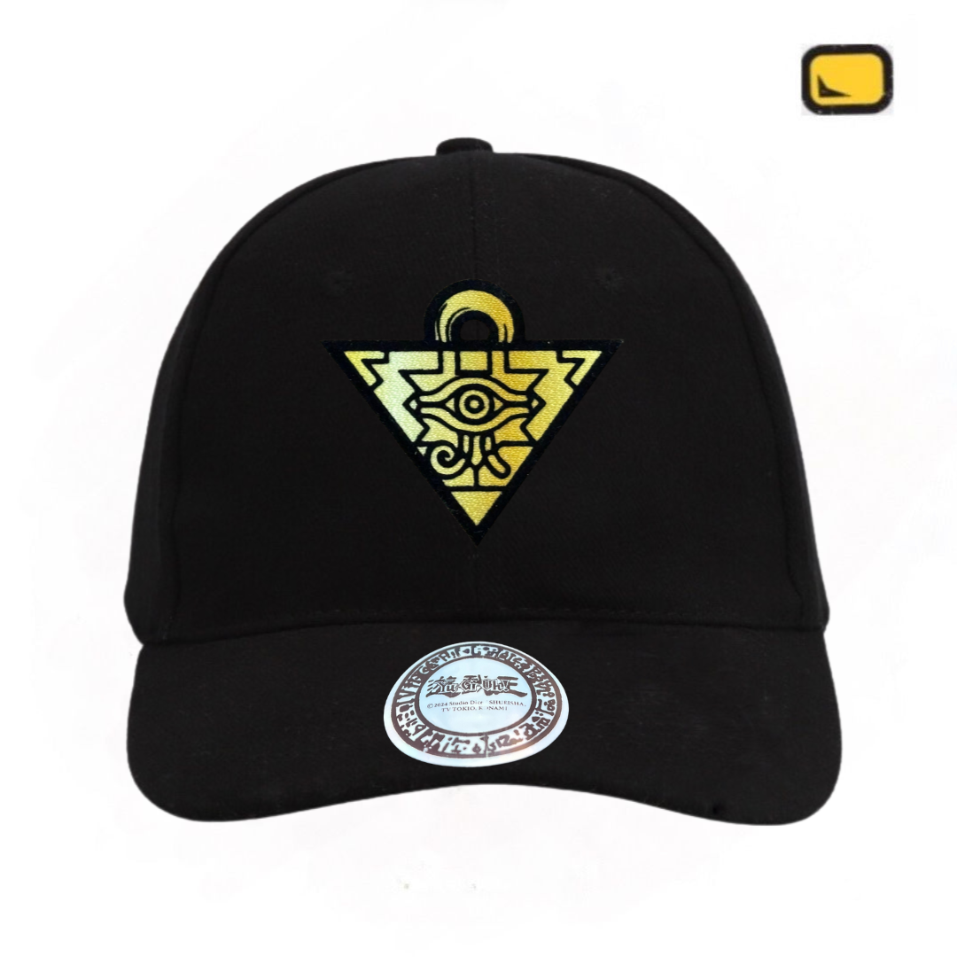 Gorra Yu-Gi-Oh! Rompecabezas del Milenio Negra