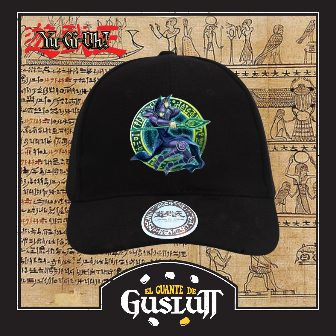 Gorra Yu-Gi-Oh Mago Oscuro Negra