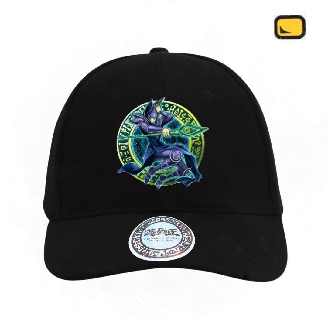 Gorra Yu-Gi-Oh Mago Oscuro Negra