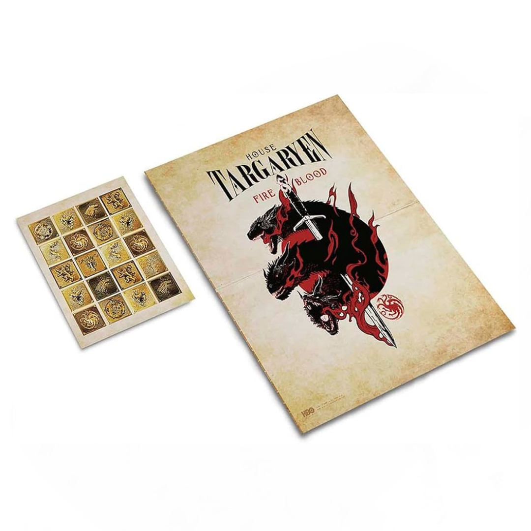 Libreta Game of Thrones House Targaryen Edición Limitada