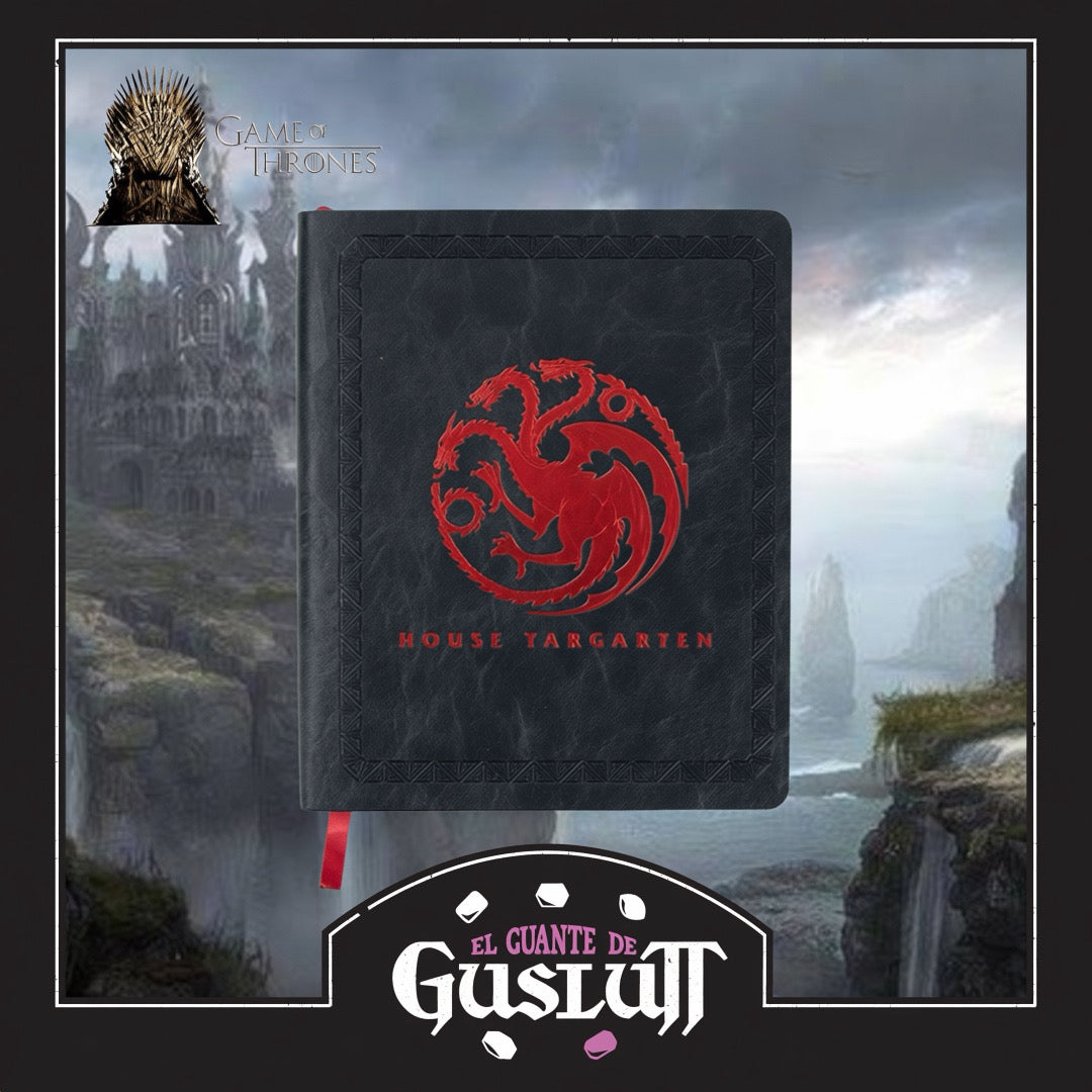 Libreta Game of Thrones House Targaryen Edición Limitada