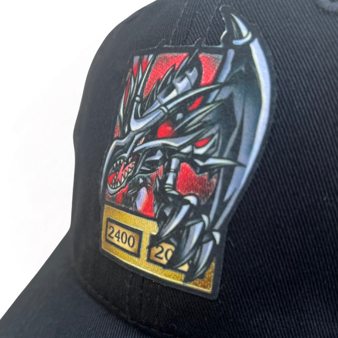 Gorra Yu-Gi-Oh! Dragón Negro de Ojos Rojos Negra