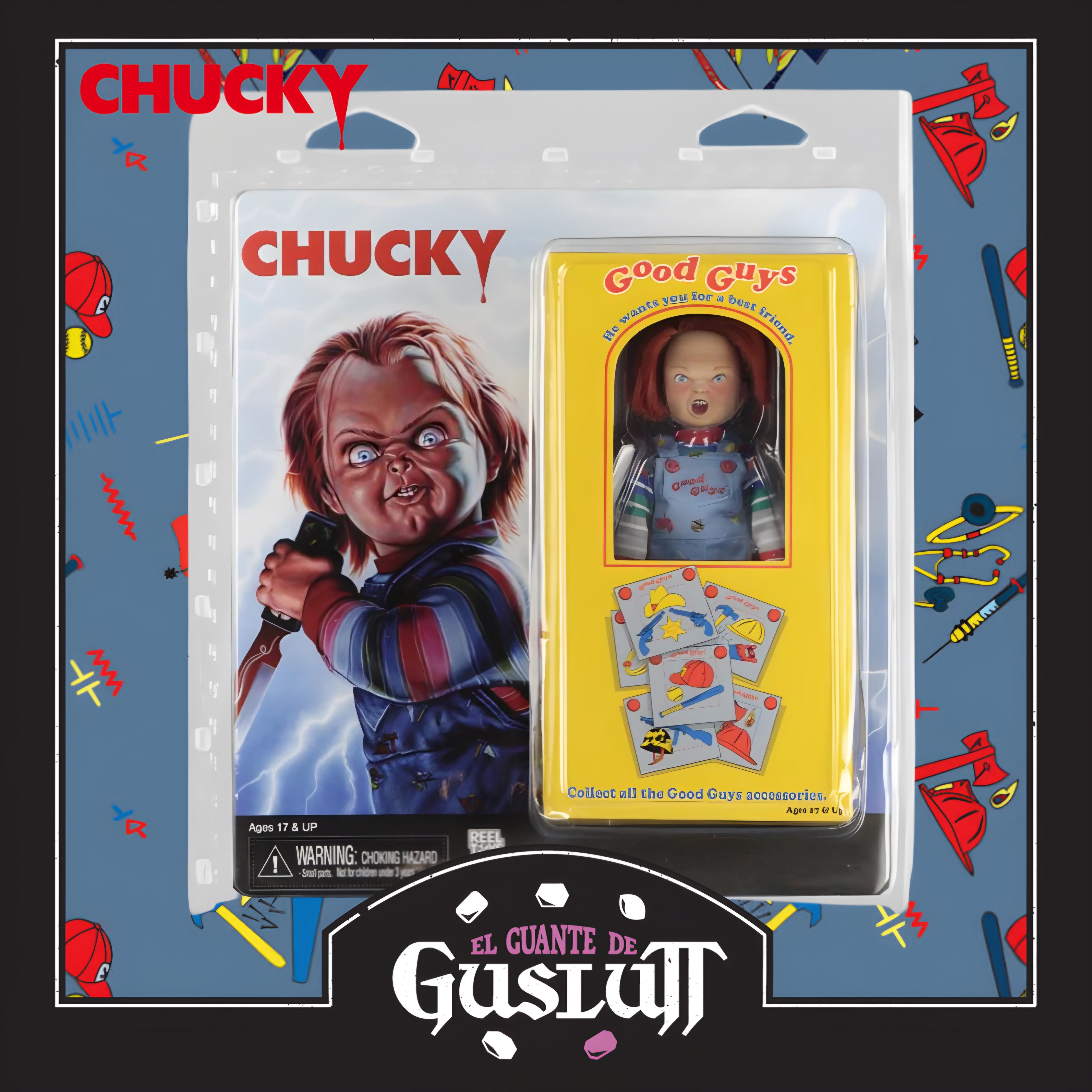 Figura NECA Chucky Edición Clothed
