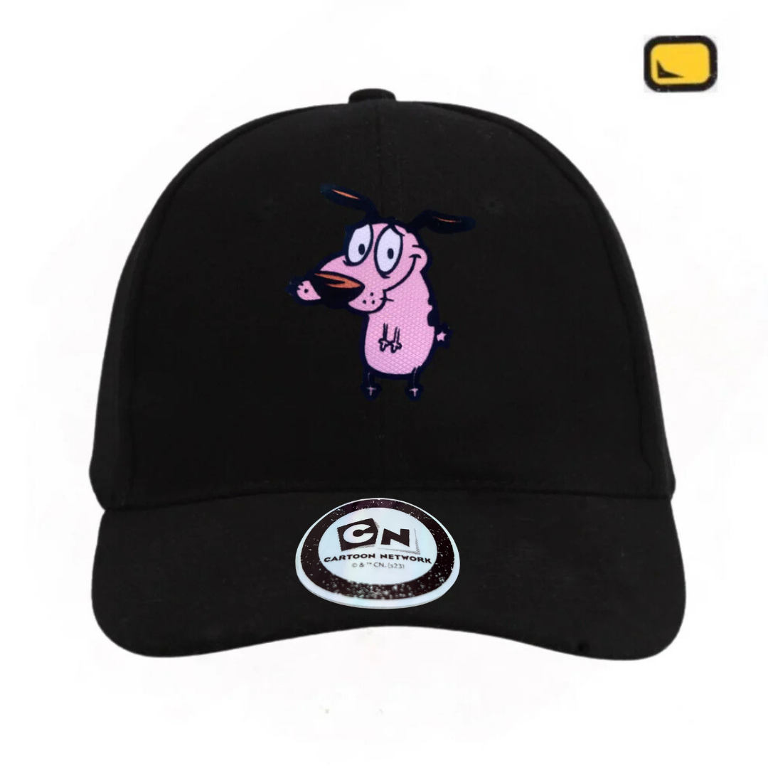 Gorra Cartoon Network Coraje el perro Cobarde Negra