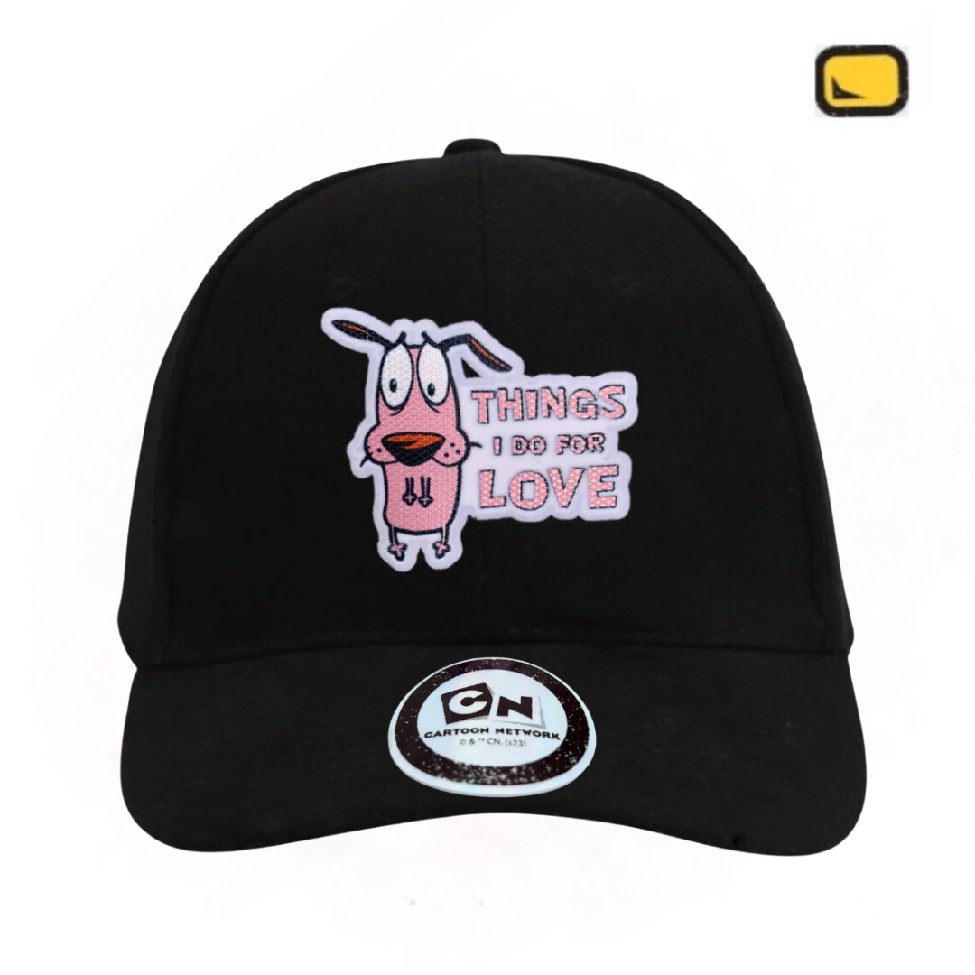 Gorra Cartoon Network Coraje el perro Cobarde Things I Do For Love Negra