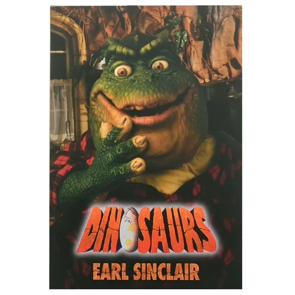 Figura NECA Dinosaurs Earl Sinclair Versión Ultimate