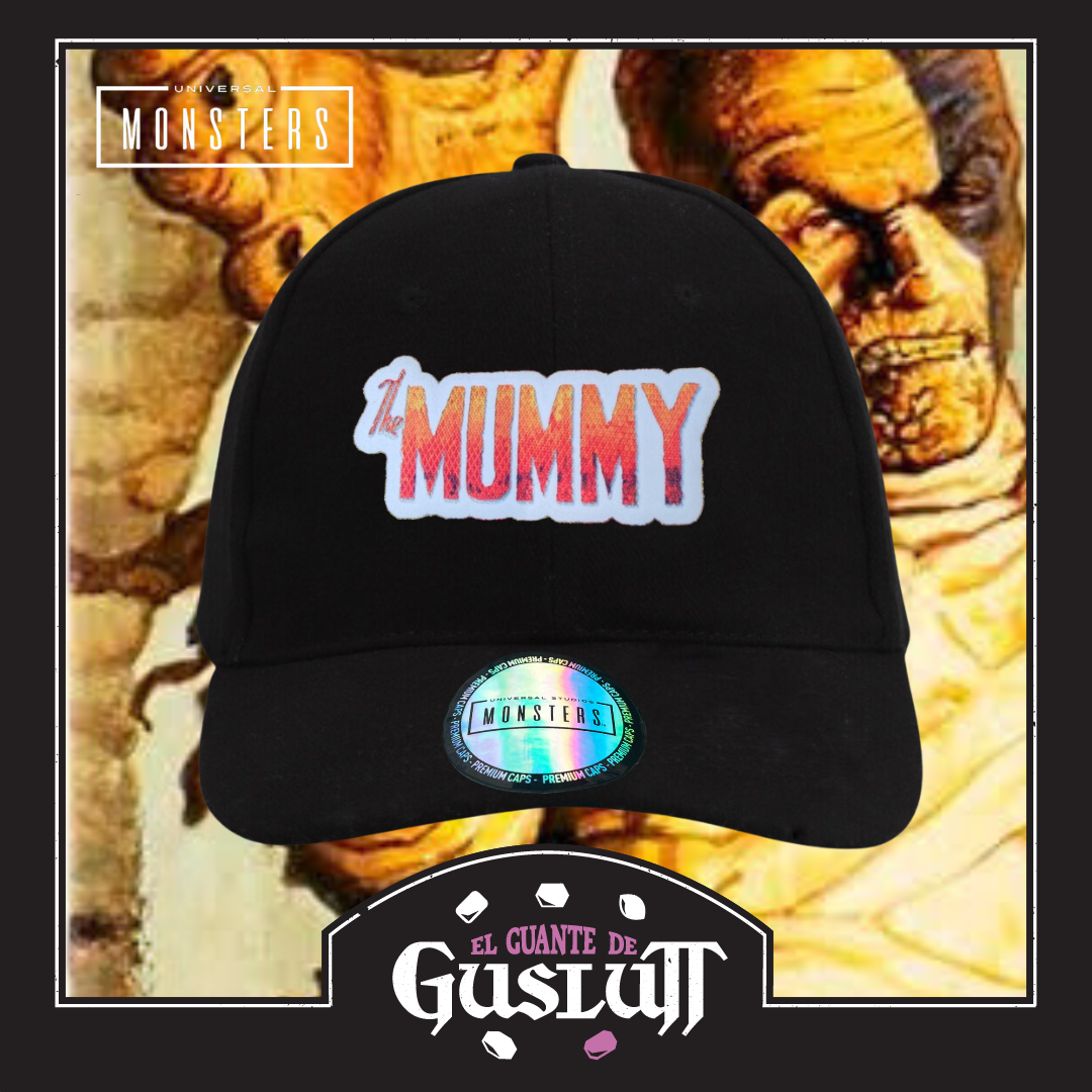 Gorra Universal Monsters The Mummy Logo Clásico Negra