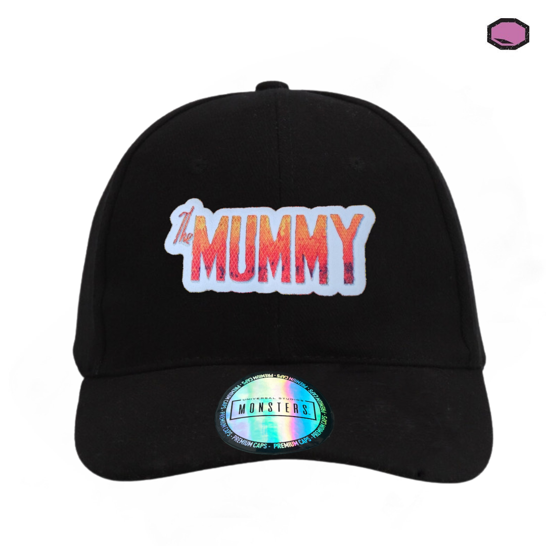 Gorra Universal Monsters The Mummy Logo Clásico Negra