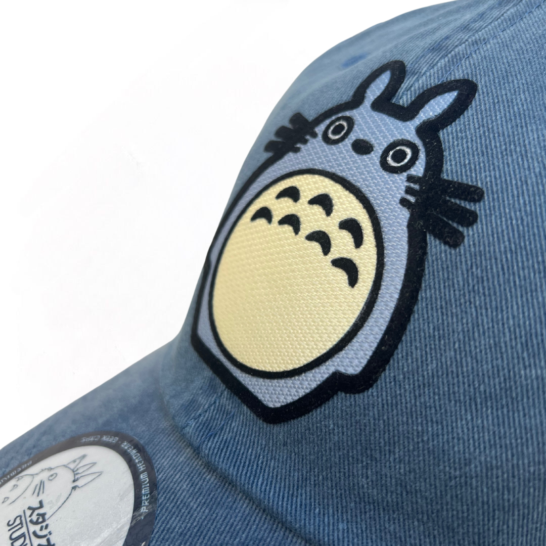 Gorra Studio Ghibli “My Neighbor Totoro” Azul Vintage