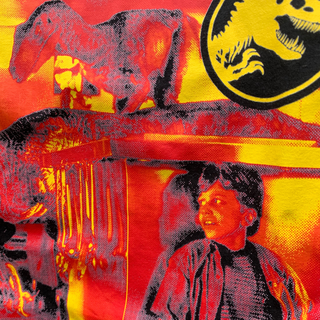 Playera Jurassic Park Encuentro en la Cocina Negra