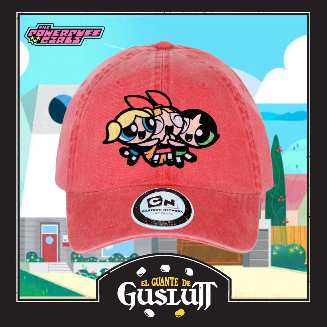 Gorra Cartoon Network The Powerpuff Girls “Superpower” Coral Vintage