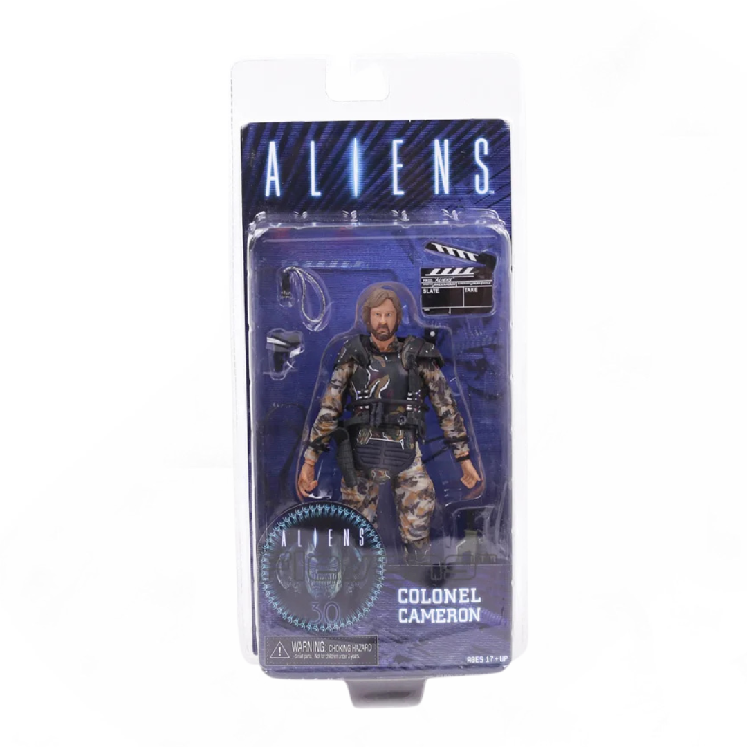 Figura NECA Aliens Colonel James Cameron Edición 30 Aniversario