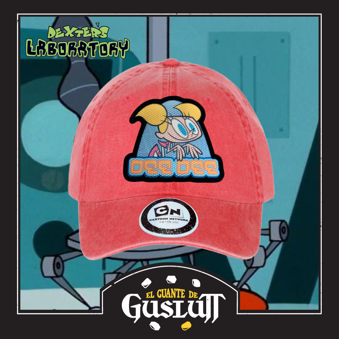 Gorra Cartoon Network Dexter’s Laboratory “Dee-Dee” Coral Vintage