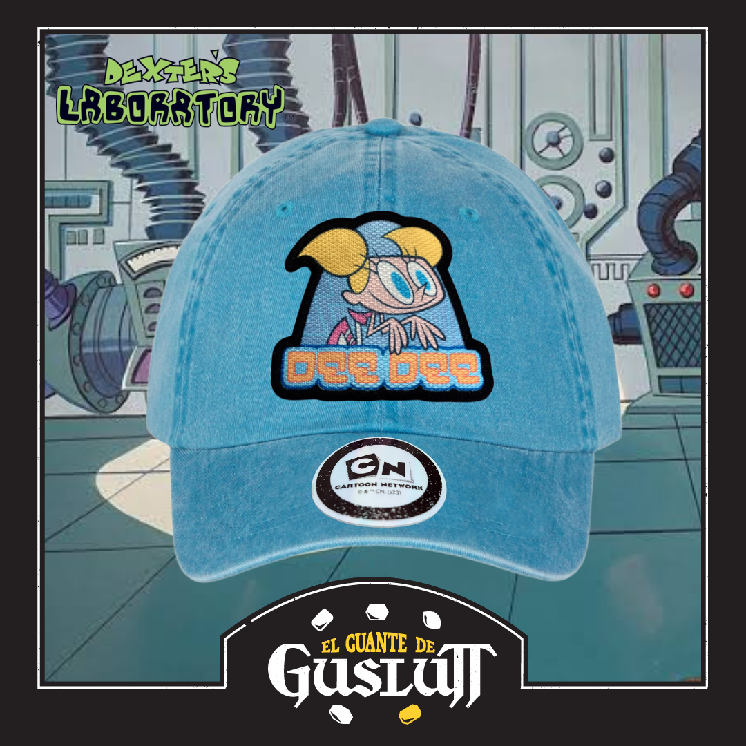 Gorra Cartoon Network Dexter’s Laboratory “Dee-Dee” Turquesa Vintage