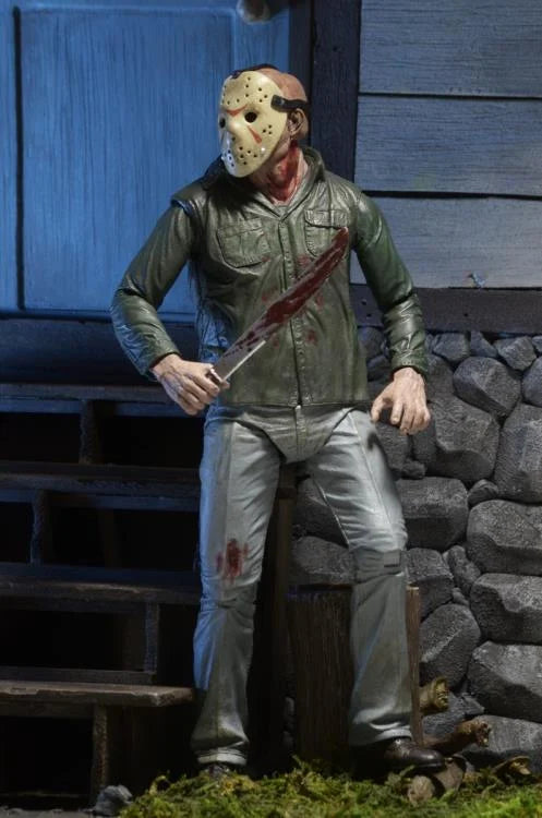 Figura NECA Friday the 13th Part III Jason Voorhees Versión Ultimate