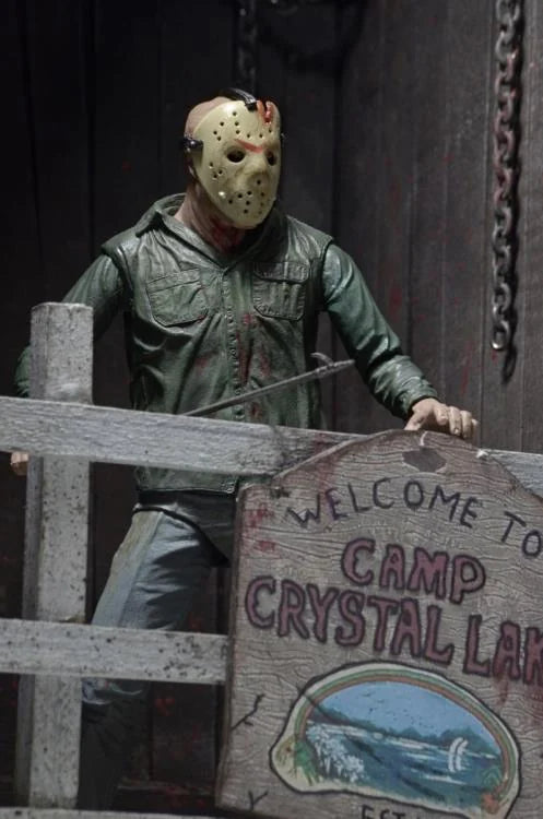 Figura NECA Friday the 13th Part III Jason Voorhees Versión Ultimate