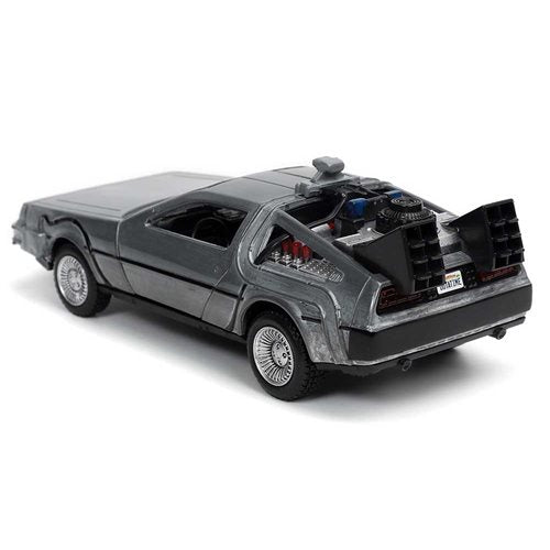 Vehículo Jada Toys Back to the Future Delorean Time Machine Escala 1/32
