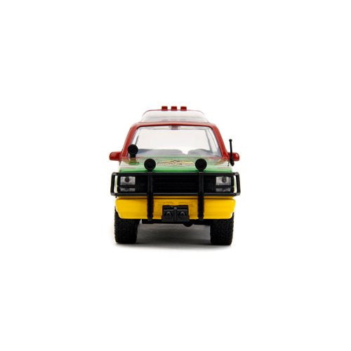 Vehículo Jada Toys Jurassic Park Ford Explorer 1993 Edición 30 Aniversario Escala 1/32