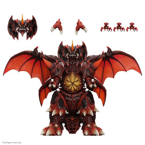 Figura Super 7 Ultimates Godzilla vs Destoroyah (1995) Escala 1/9