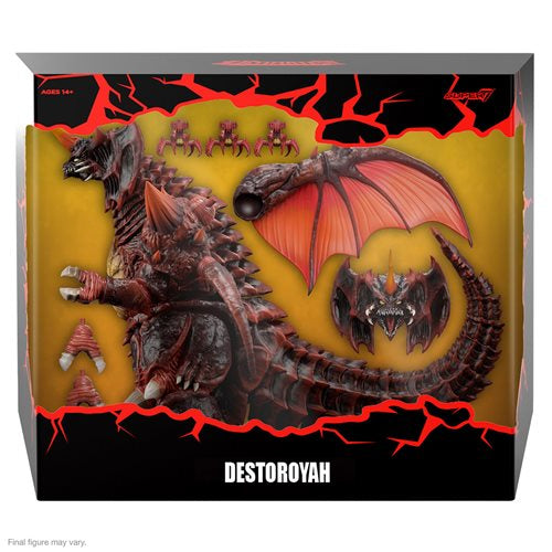 Figura Super 7 Ultimates Godzilla vs Destoroyah (1995) Escala 1/9