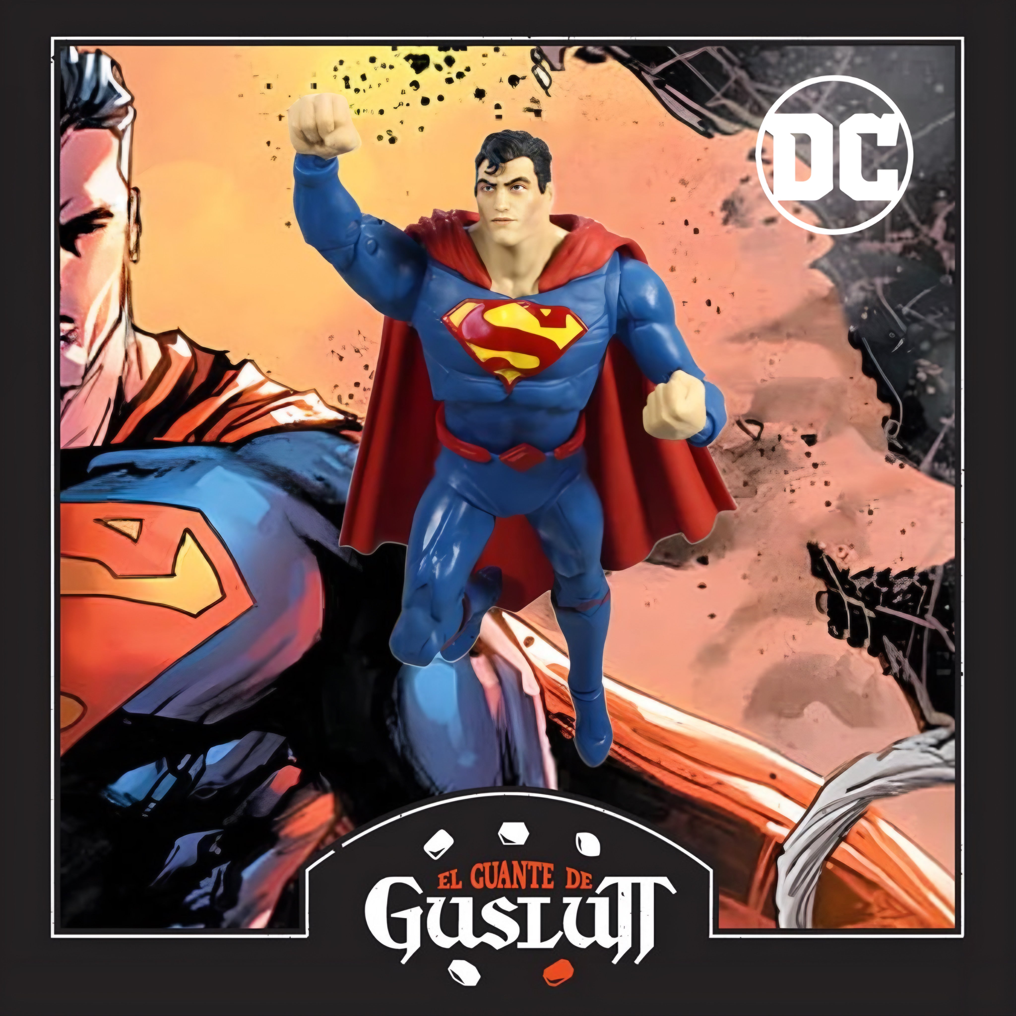 Figura Mcfarlane Toys DC Multiverse Superman Rebirth