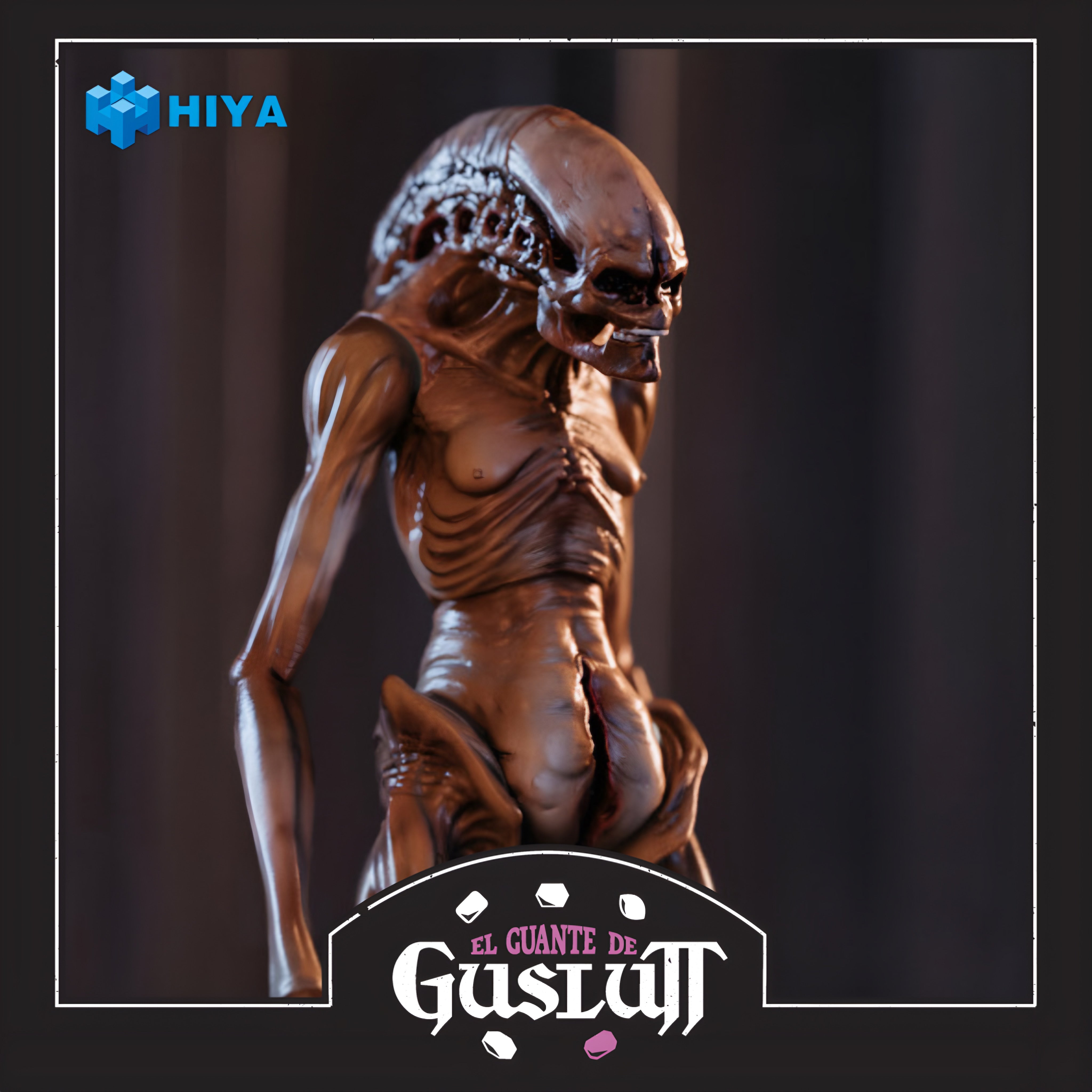 Figura Hiya Toys Alien Resurrection Newborn Alien Escala 1/18