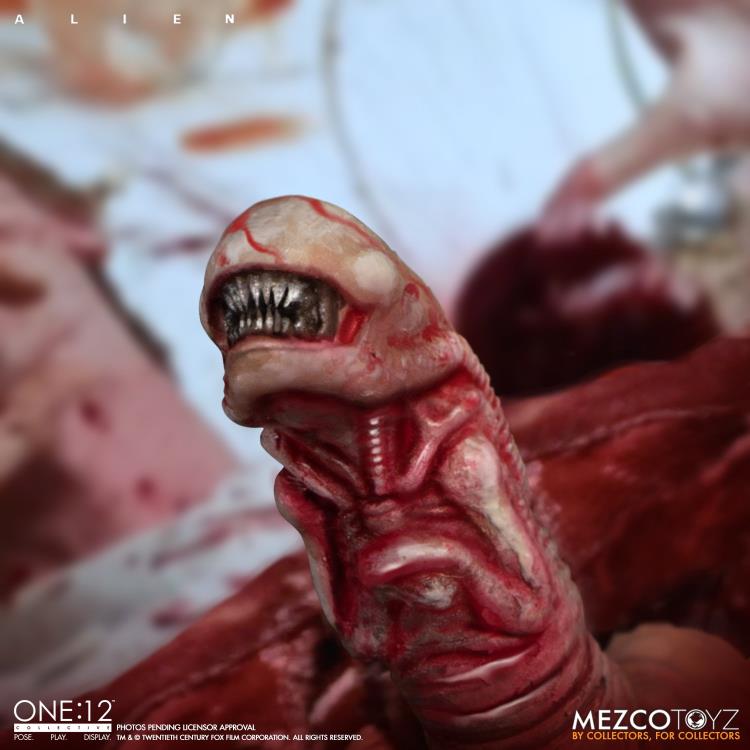 Figura Mezco Toys Big Chap Alien Escala 1/12