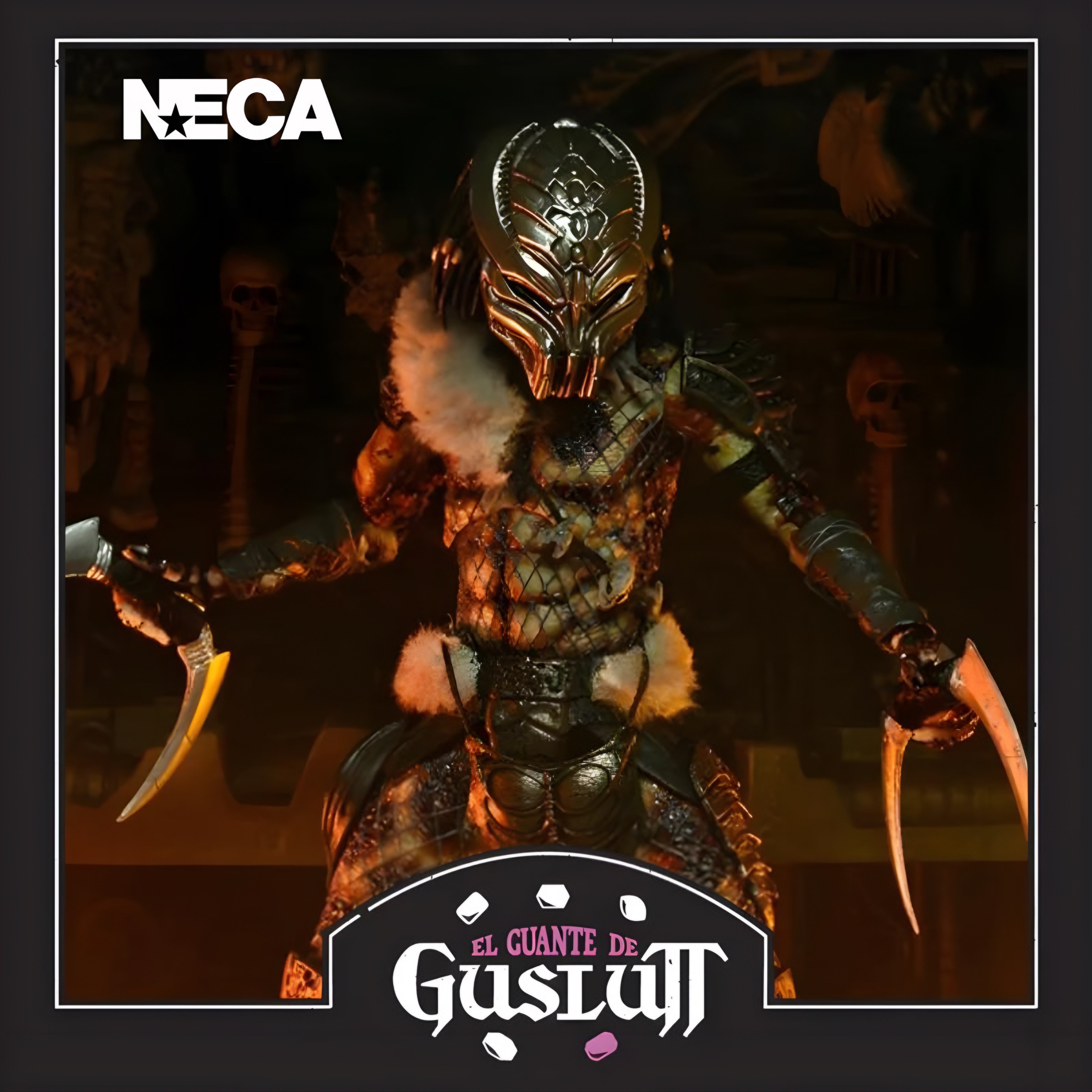 Figura NECA Snake Predator Versión Ultimate