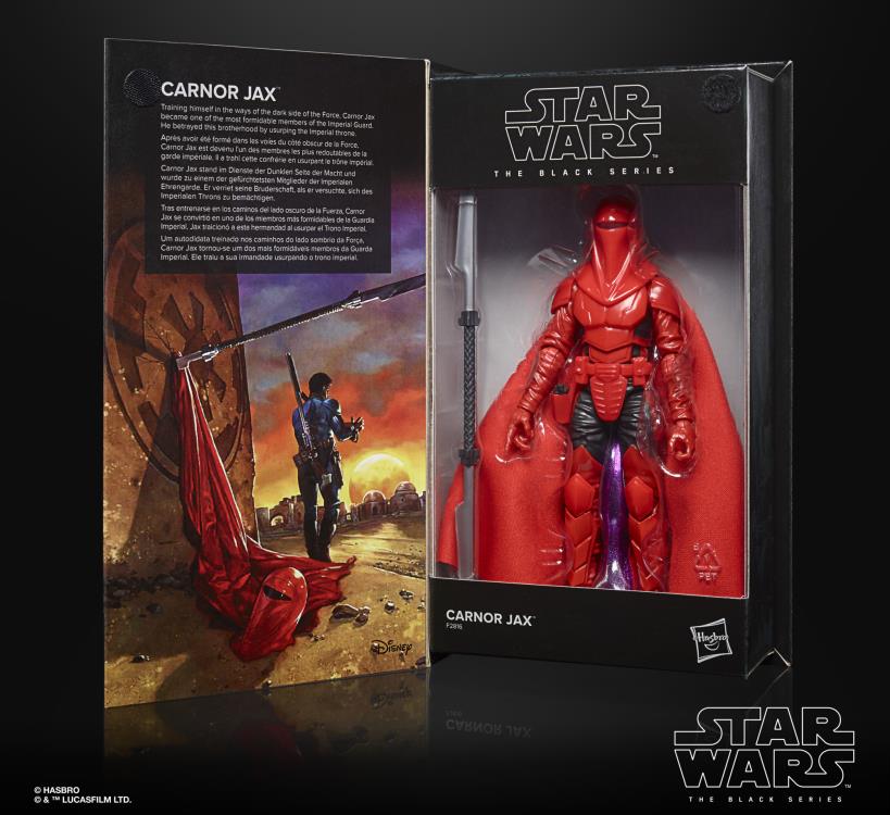 Figura Star Wars The Black Series Carnor Jax (Legends)