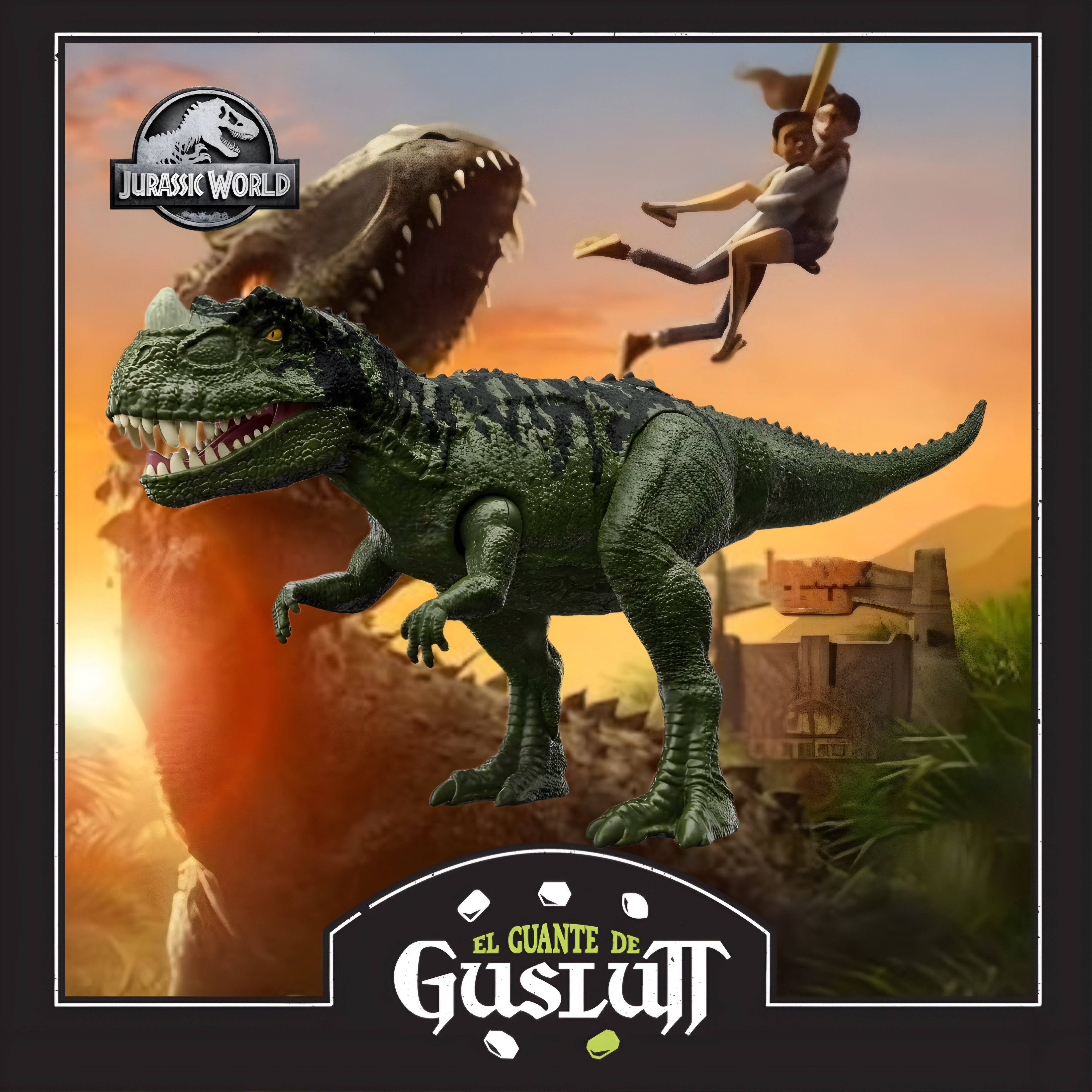 Figura Jurassic World Ceratosaurus con Acción de Batalla y Sonido