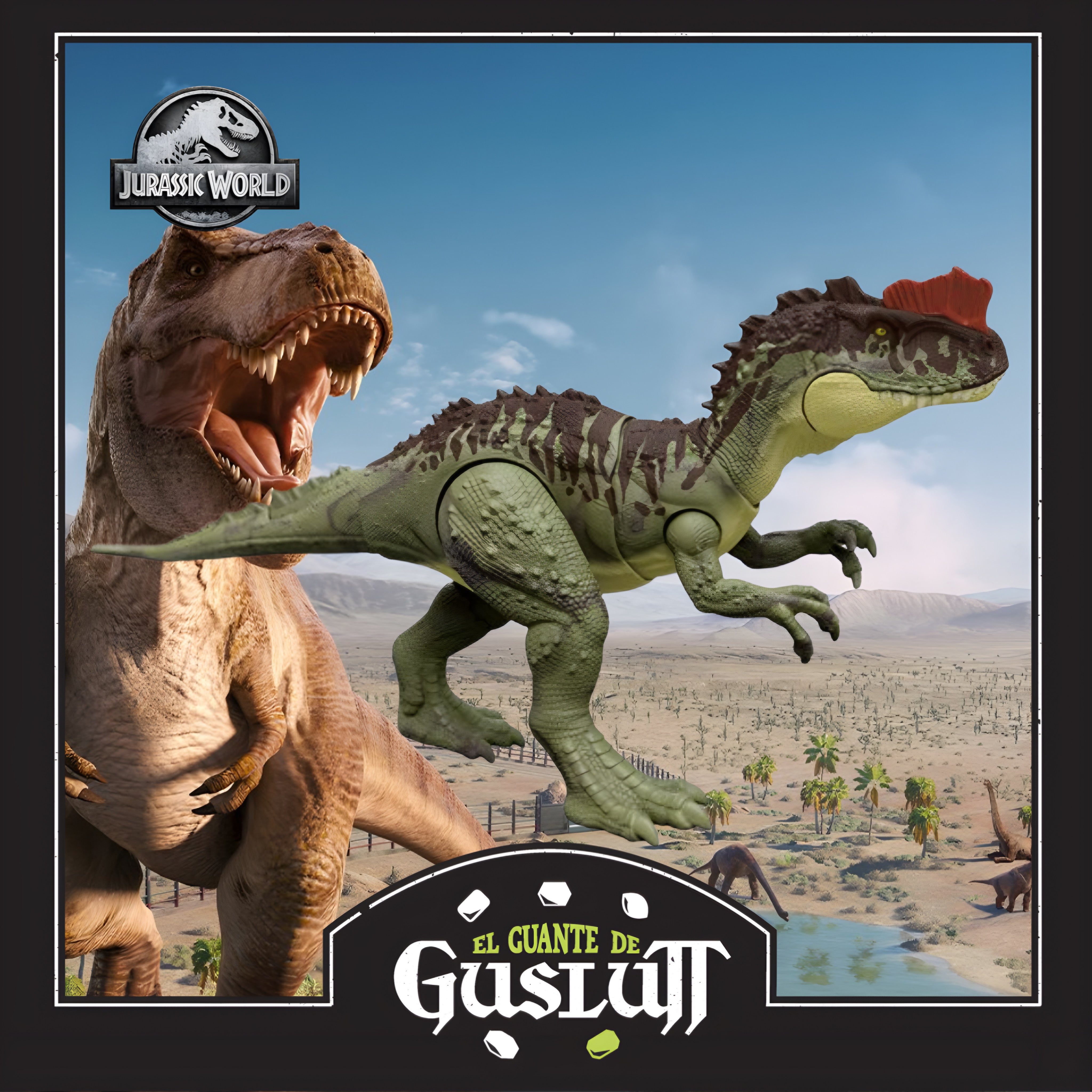 Figura Jurassic World Dominion Yangchuanosaurus con Acción de Batalla