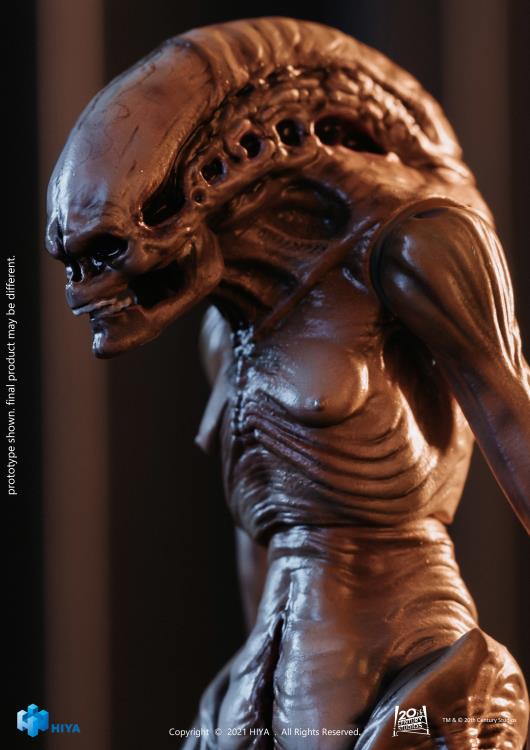 Figura Hiya Toys Alien Resurrection Newborn Alien Escala 1/18