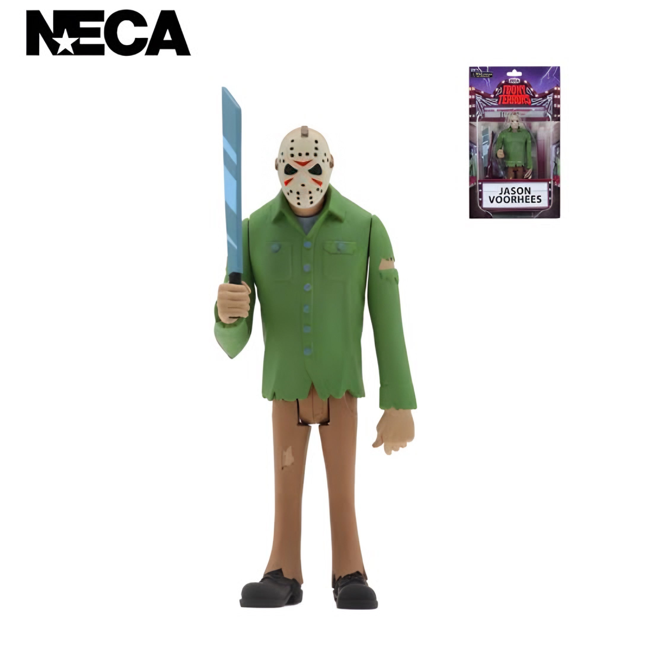 Figura NECA Friday the 13th Jason Voorhees Versión Toony Terrors