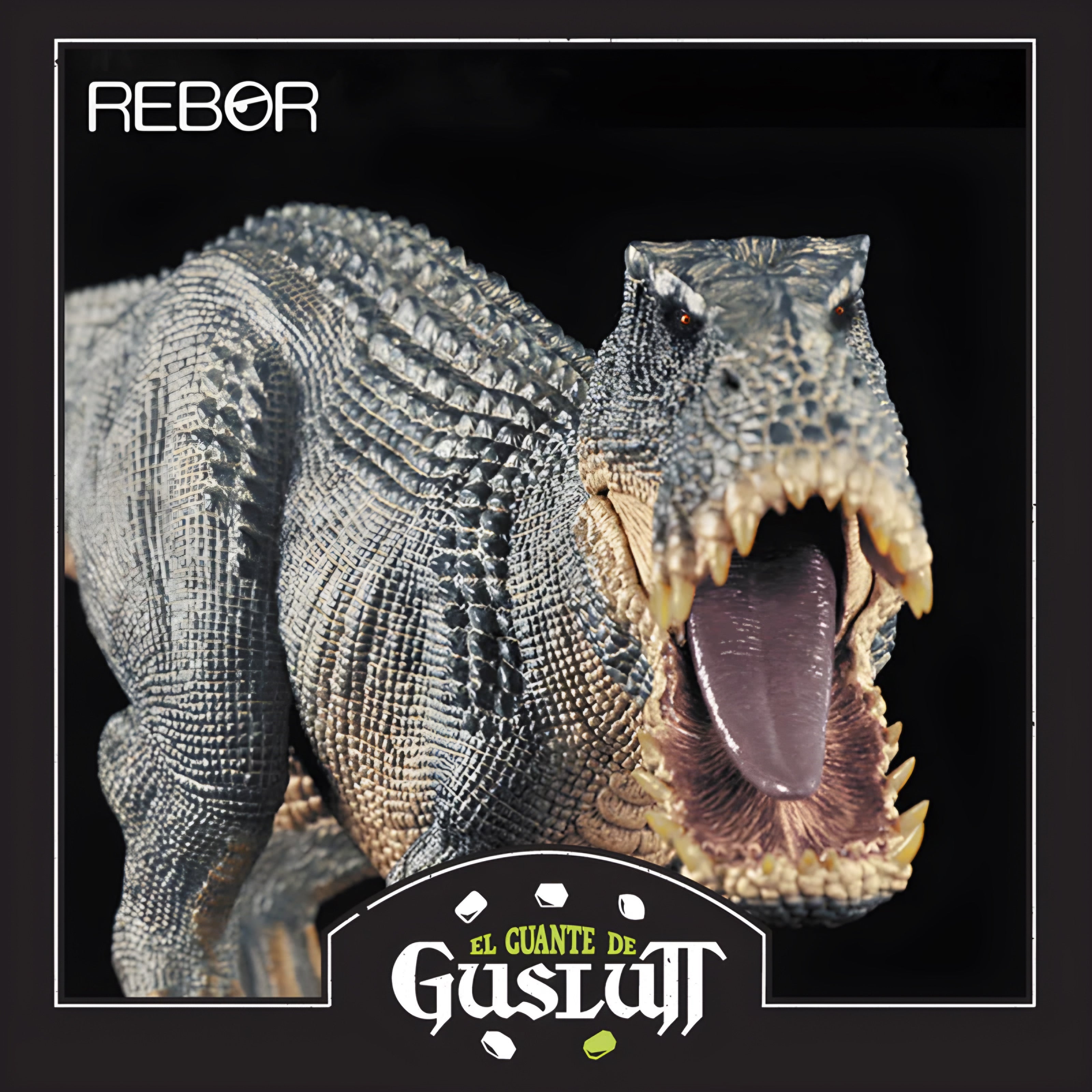 Figura REBOR Tyrannosaurus Rex Vanilla Versión Ice Mountain Escala 1/35