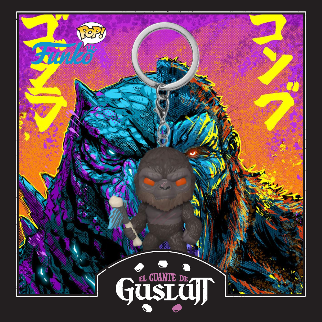 Figura Llavero Funko Pop Godzilla vs Kong King Kong with Axe